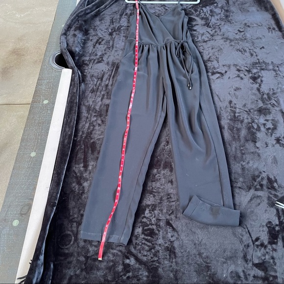 REVOLVE/GREYLIN black Kristin jumpsuit with adjustable spaghetti straps - Picture 7 of 10